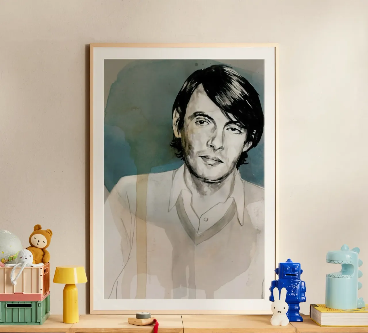 Fabrizio De Andre poster da David Diehl