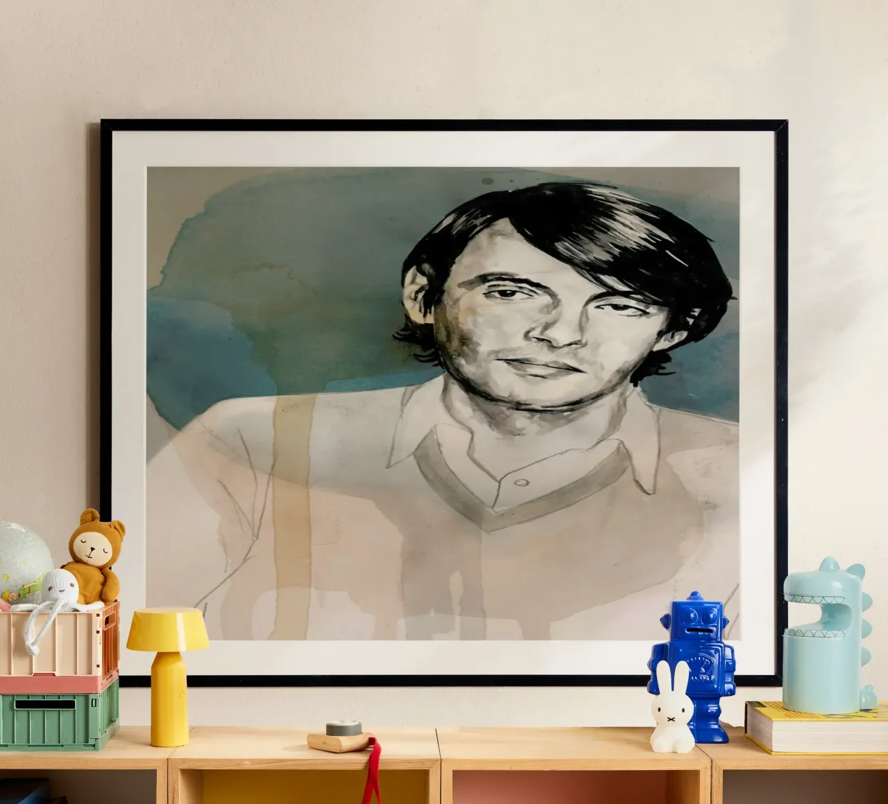 Fabrizio De Andre poster da David Diehl