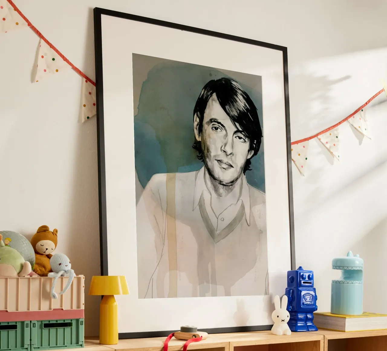 Fabrizio De Andre carta hahnemühle da David Diehl