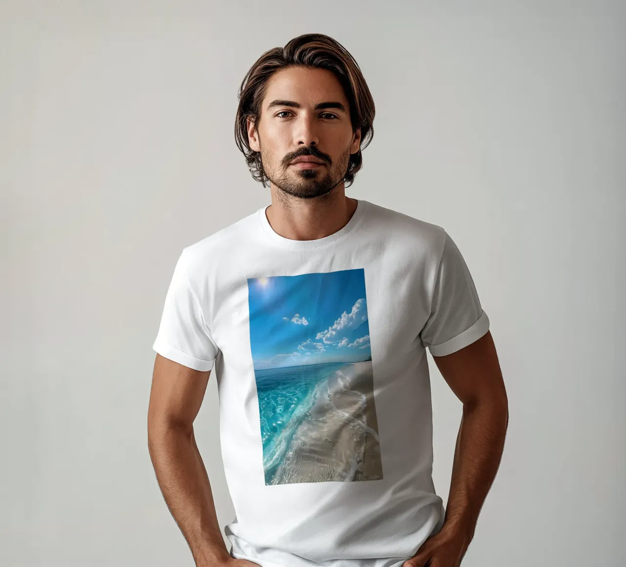 spiaggia t-shirt da Manhmai