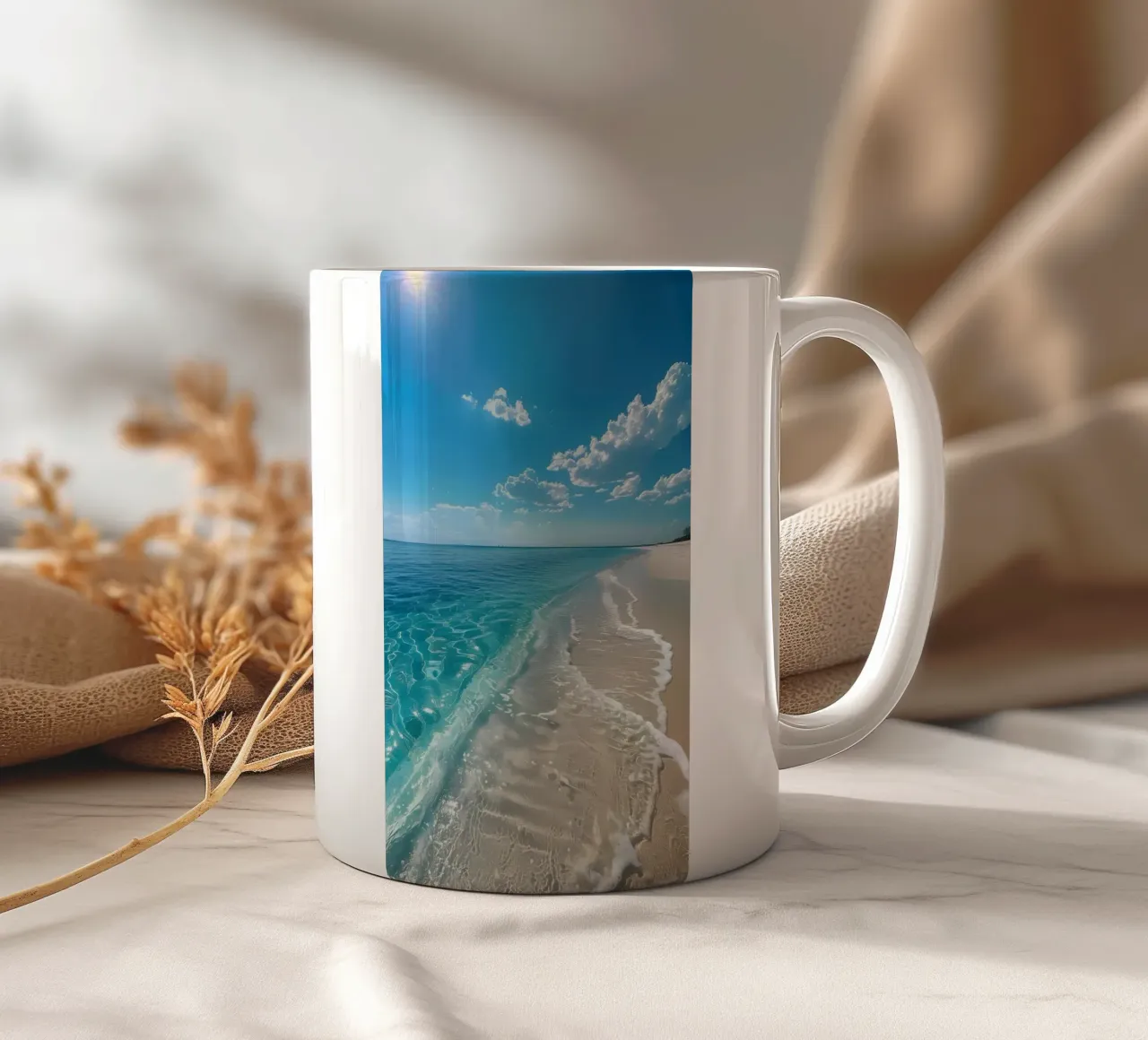 spiaggia tazza in ceramica da Manhmai