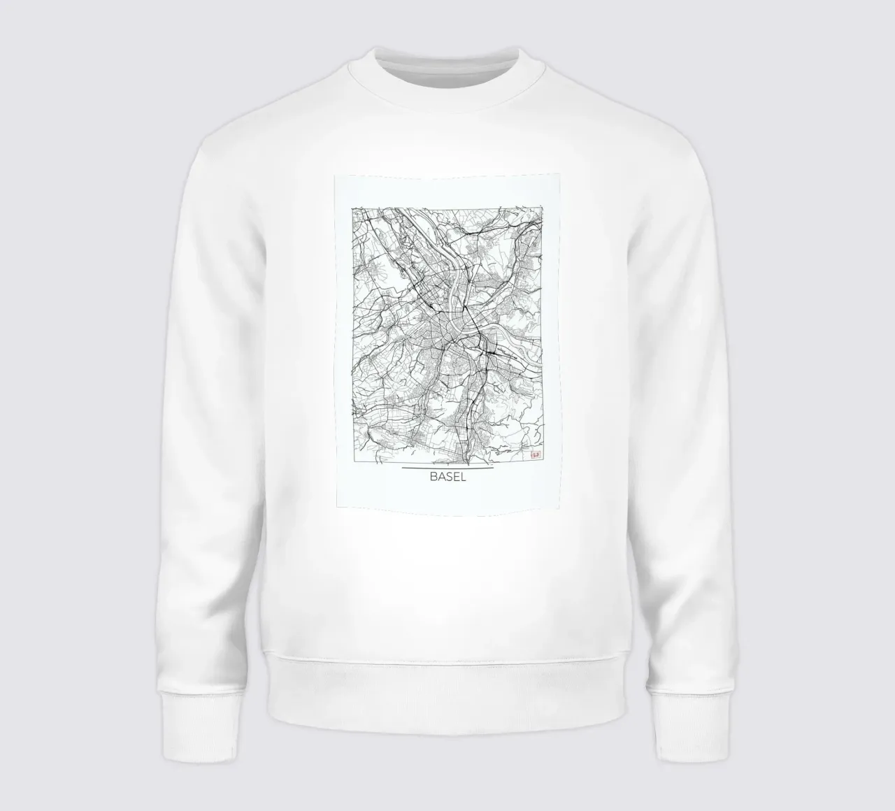 Basel Minimal sweatshirt by Hubert Roguski