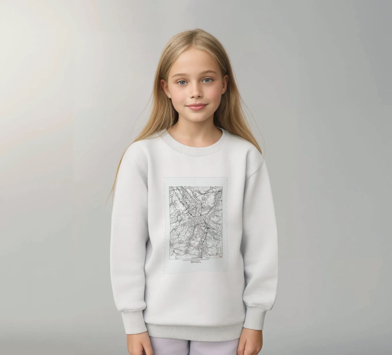 Basel Minimal felpa bambino da Hubert Roguski