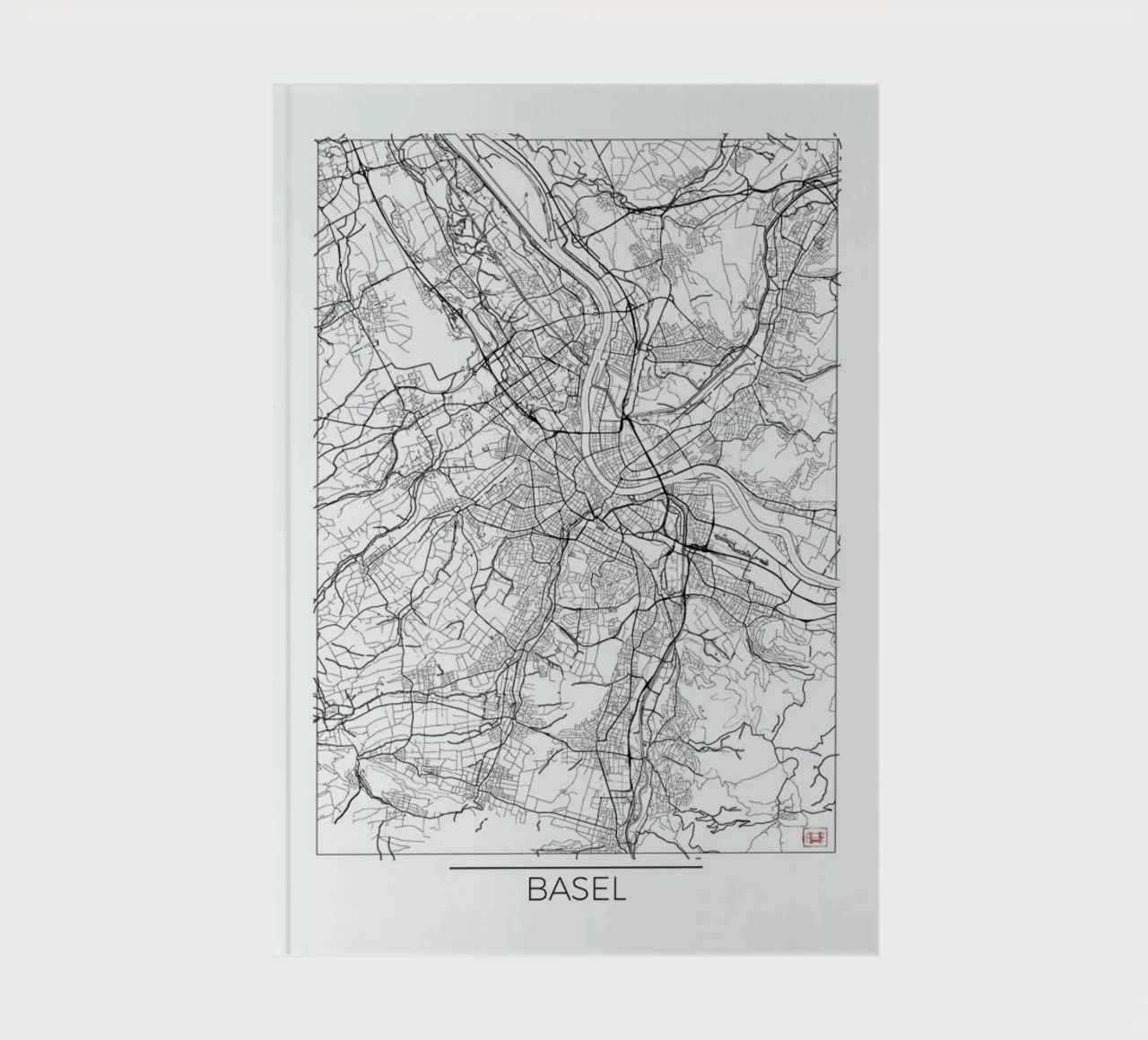 Basel Minimal notebook by Hubert Roguski