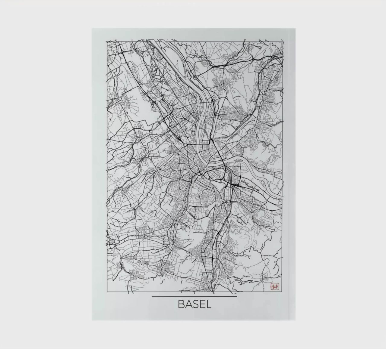 Basel Minimal notebook by Hubert Roguski
