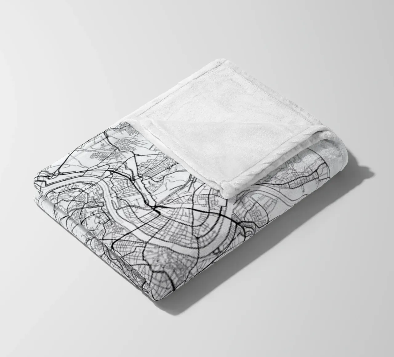 Basel Minimal coperta in pile da Hubert Roguski