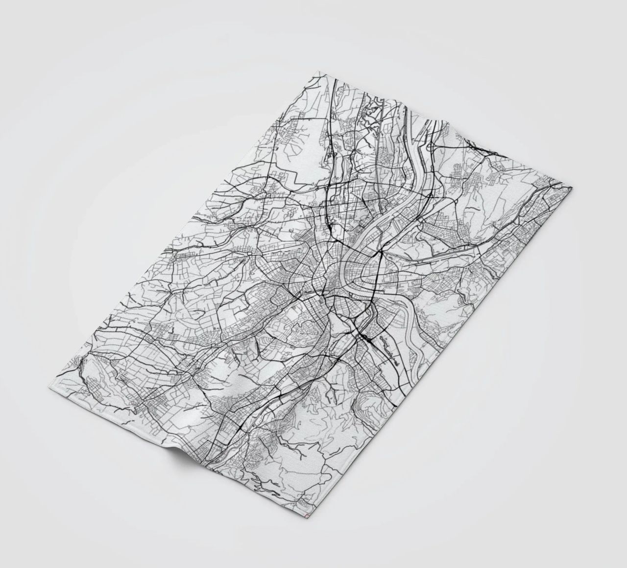 Basel Minimal coperta in pile da Hubert Roguski