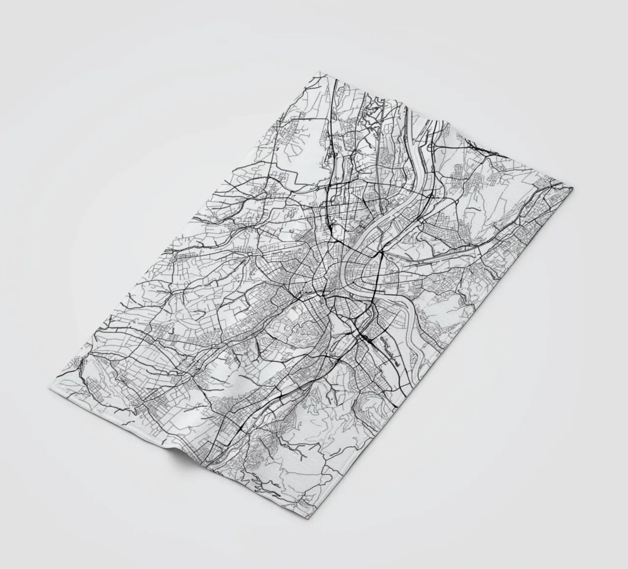 Basel Minimal coperta in pile da Hubert Roguski