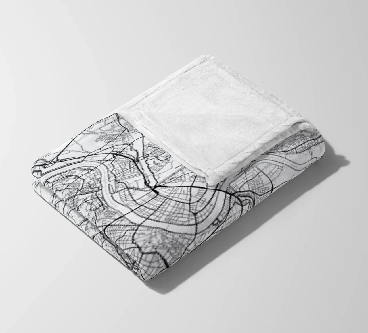 Basel Minimal coperta in pile da Hubert Roguski