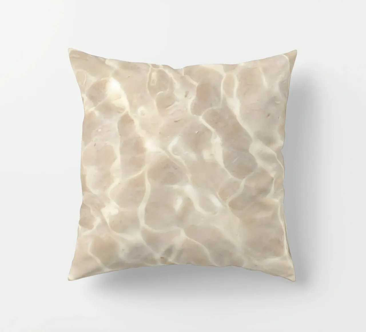 spiaggia beige minimalsm cuscino da Manhmai