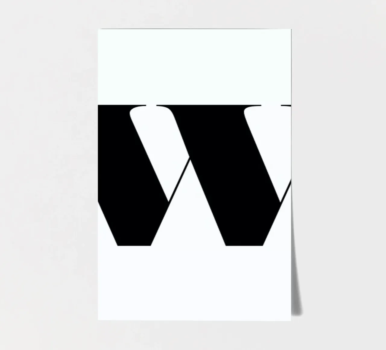 W sticker sheet by Mottos by Sinan Saydik