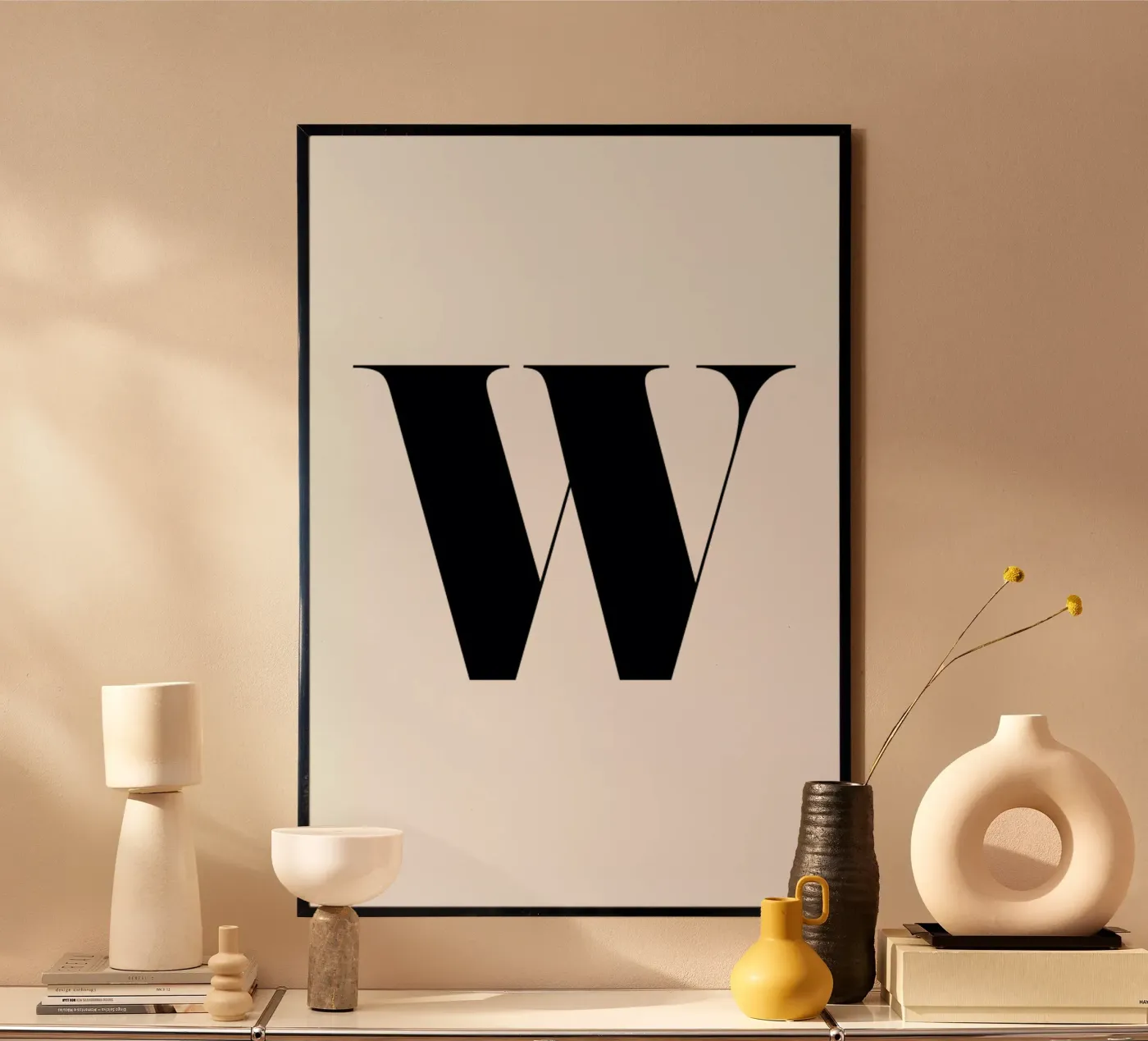 W poster de Mottos by Sinan Saydik