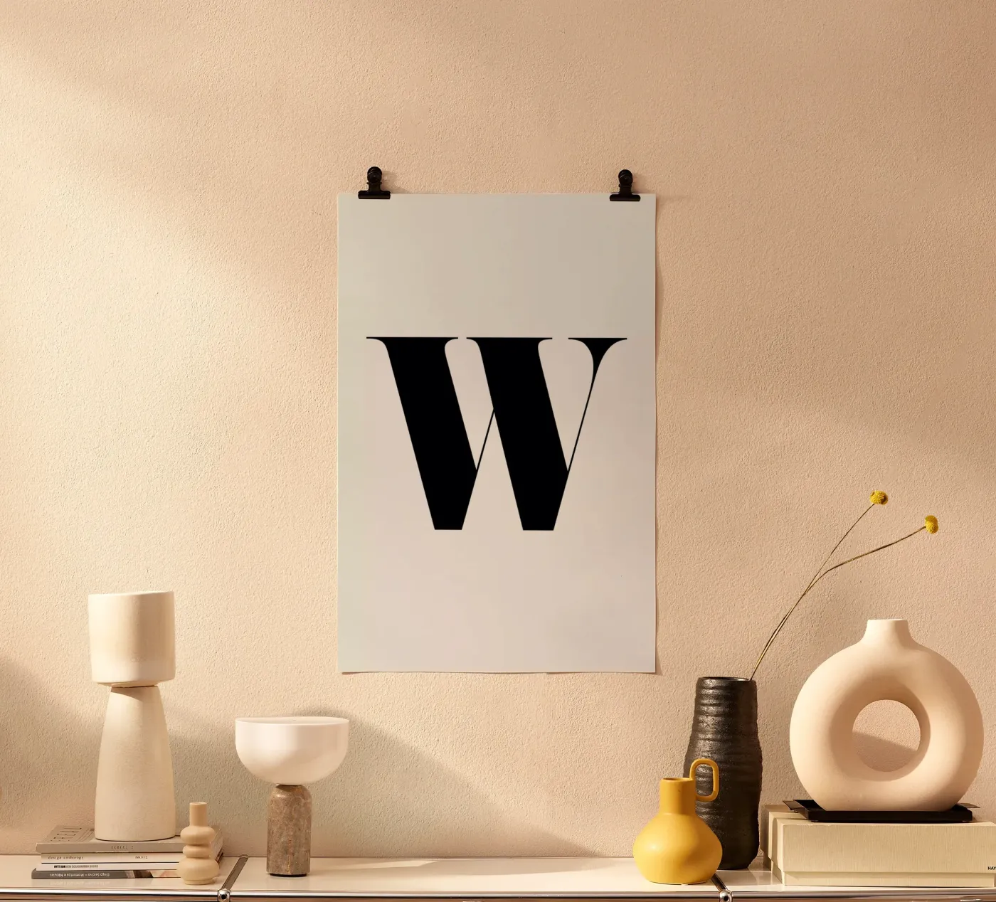 W poster da Mottos by Sinan Saydik