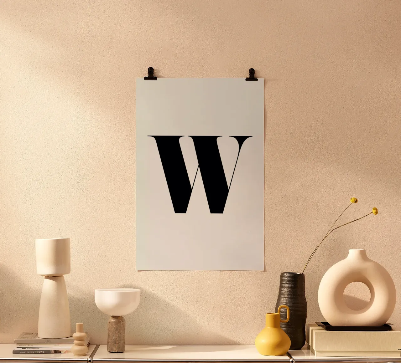 W poster da Mottos by Sinan Saydik