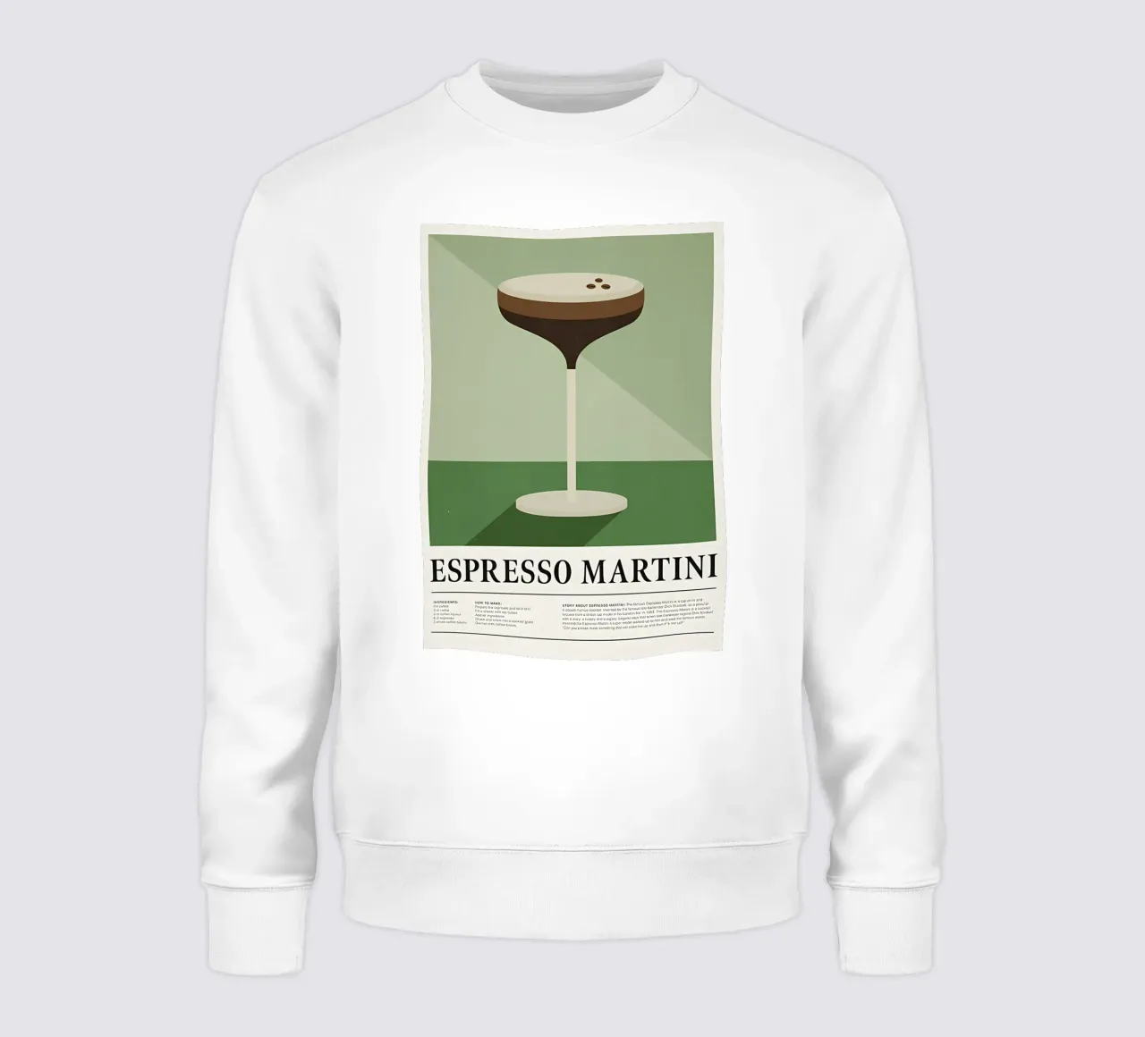 Espresso Martini felpa da Manhmai