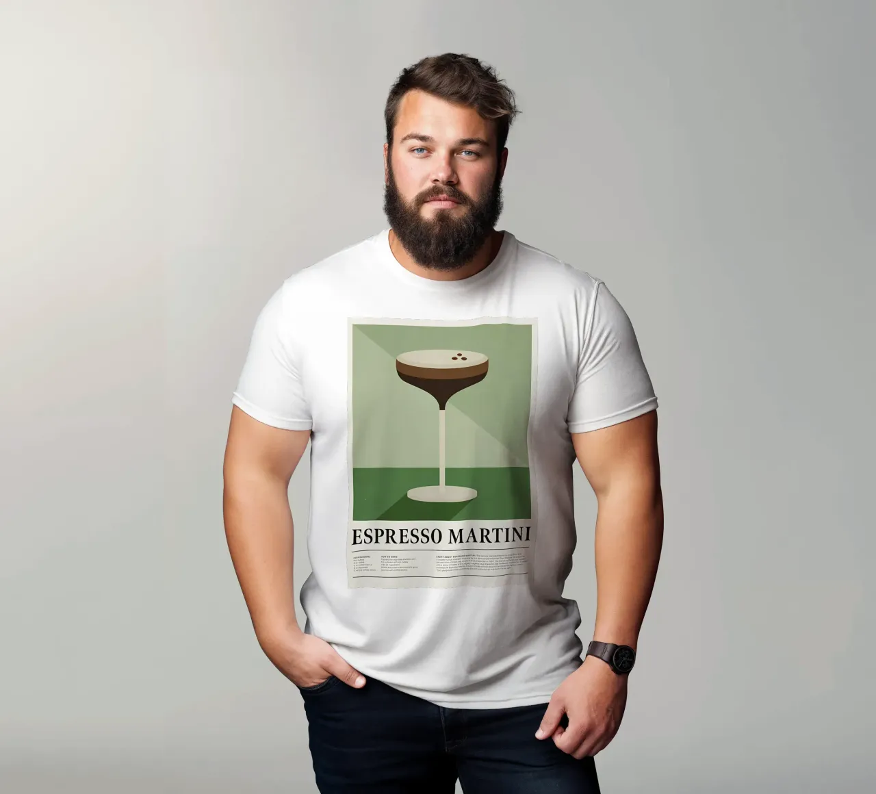 Espresso Martini t-shirt da Manhmai