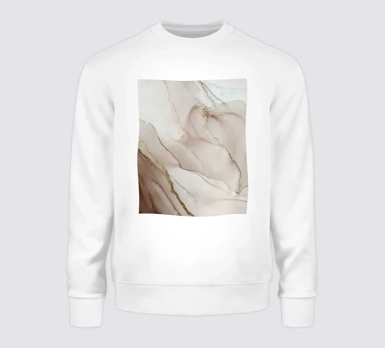 Abstracto beige Mármol nº1 sudadera de mitaco