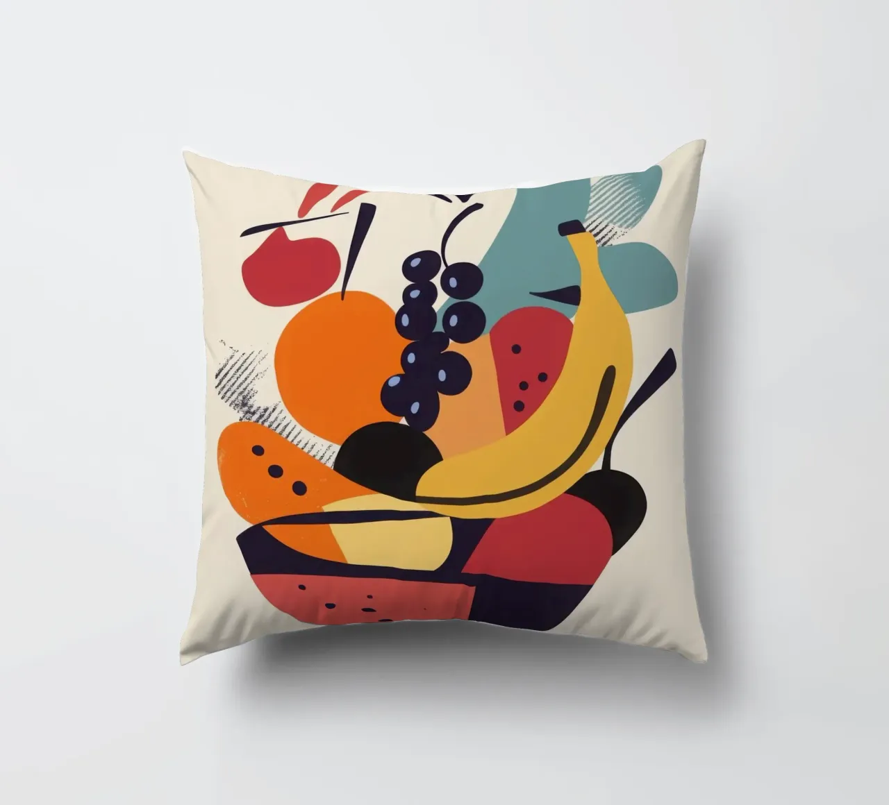 Un'esplosione di sapori fruttati cuscino da Pop and Fruits - Affiches & posters