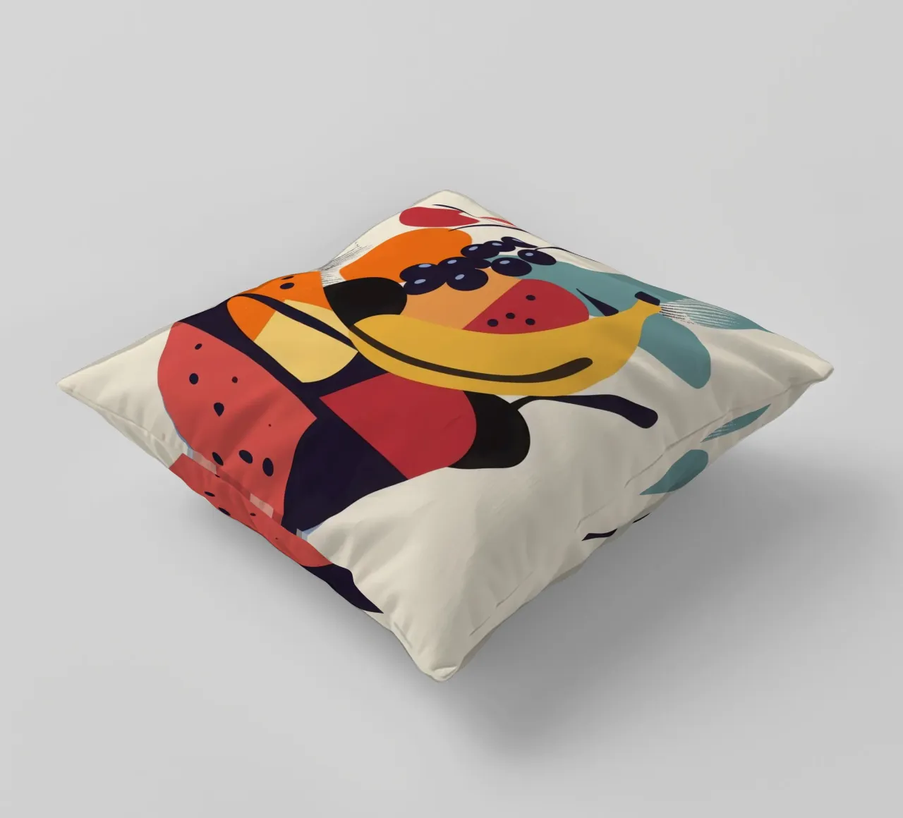 Un'esplosione di sapori fruttati cuscino da Pop and Fruits - Affiches & posters