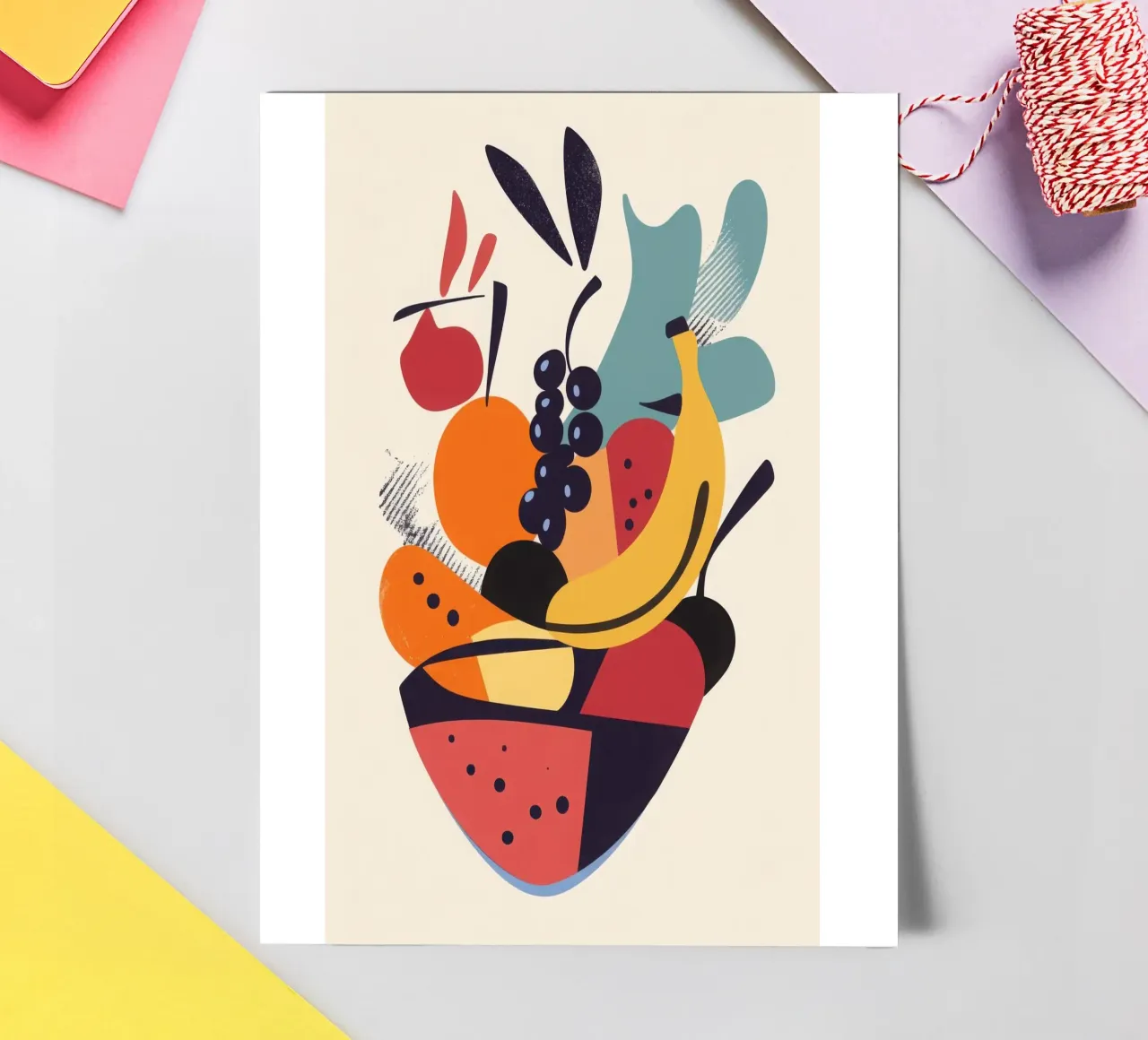An explosion of fruity flavours sticker sheet by Pop and Fruits - Affiches & posters