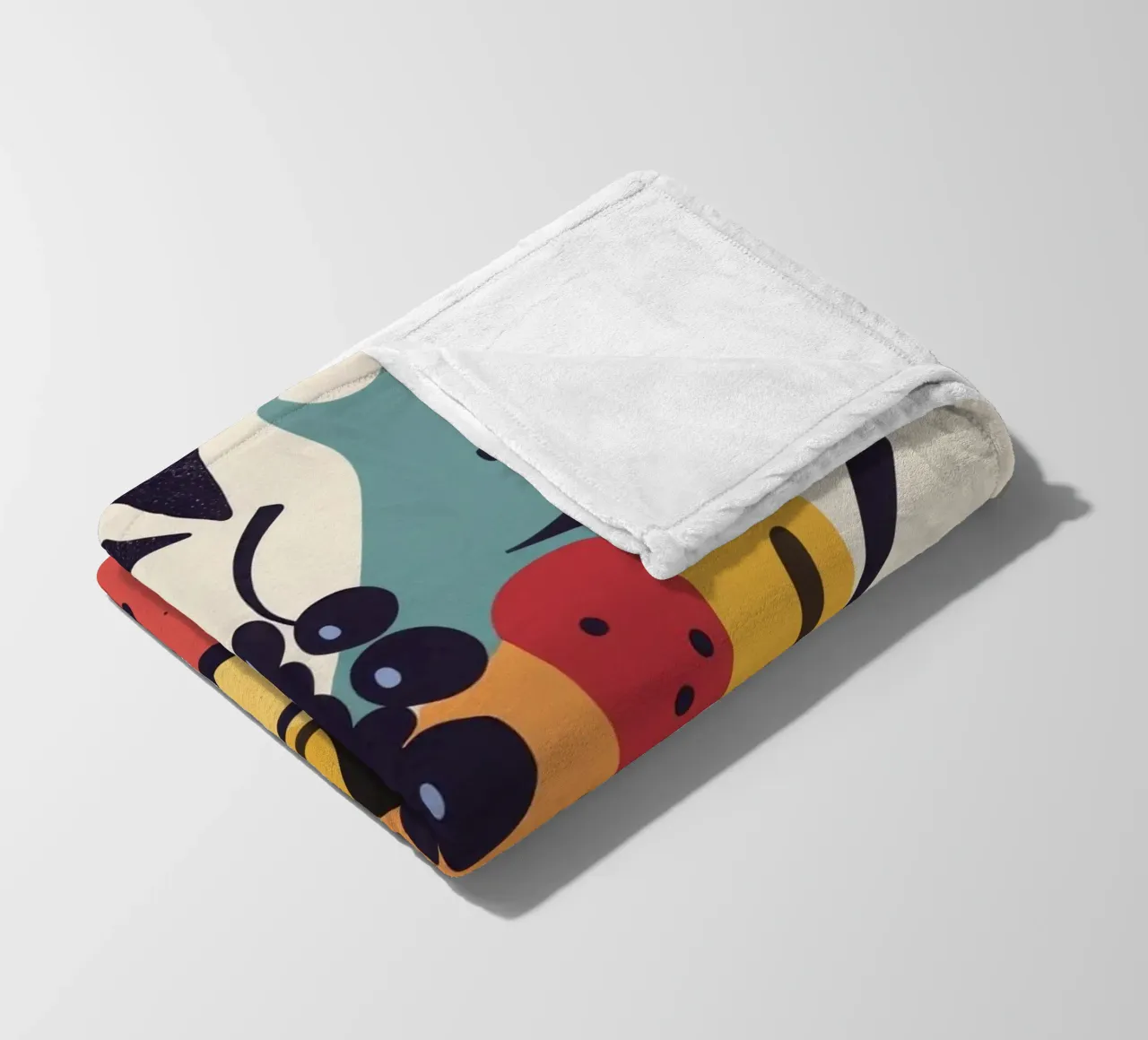 Un'esplosione di sapori fruttati coperta in pile da Pop and Fruits - Affiches & posters