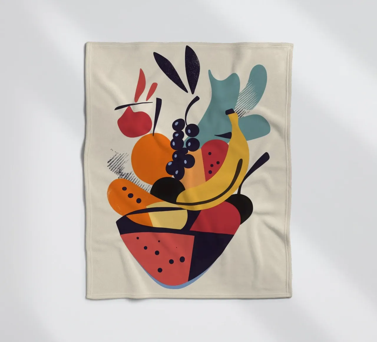 Un'esplosione di sapori fruttati coperta in pile da Pop and Fruits - Affiches & posters