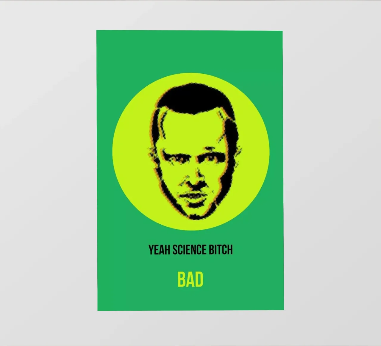 Yeah Science Poster 2 telo in pvc da Naxart