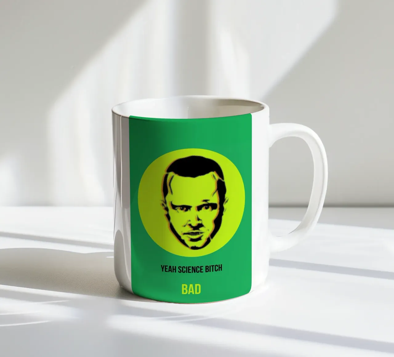 Yeah Science Poster 2 Keramik Tasse von Naxart