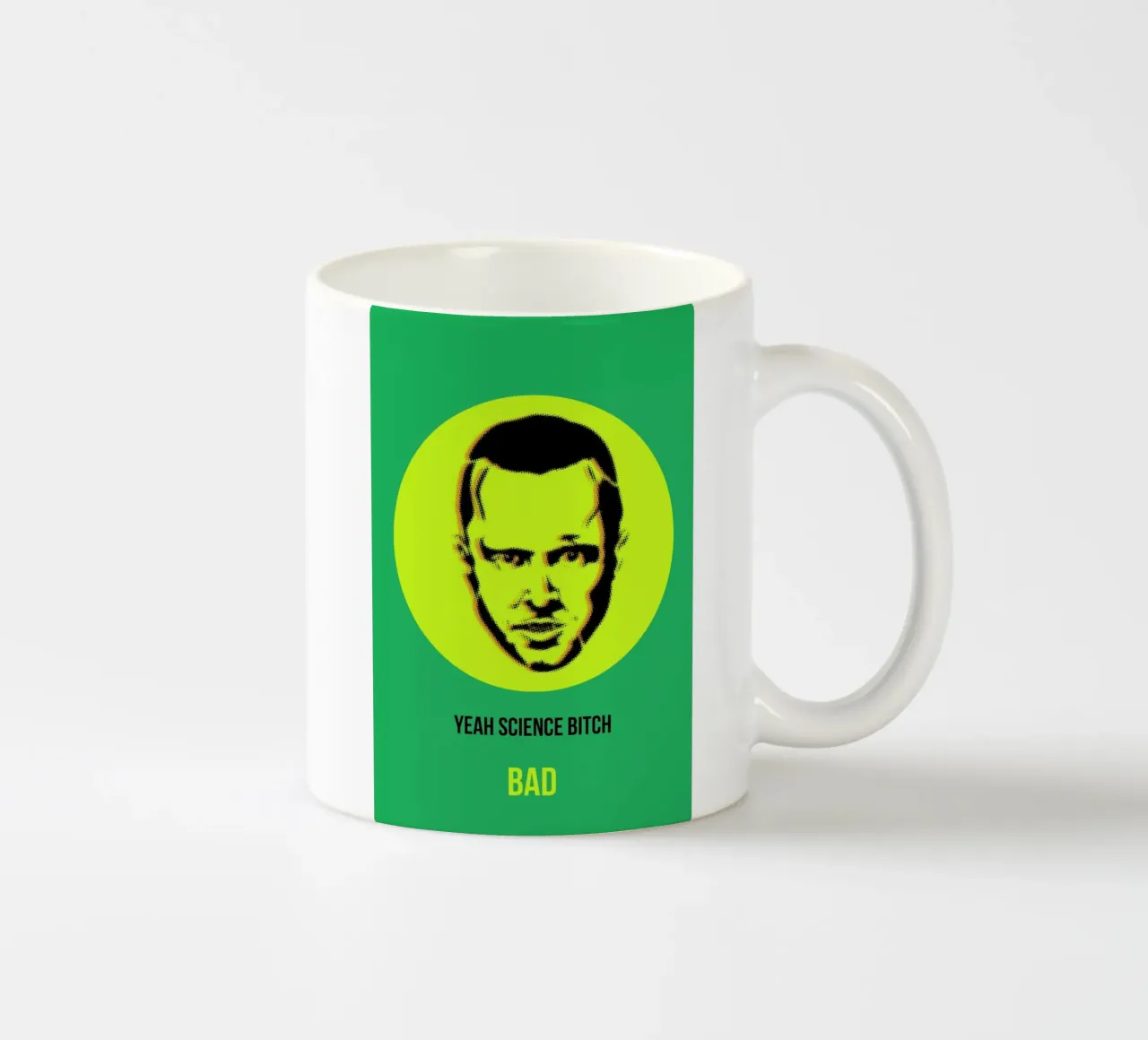 Yeah Science Poster 2 Keramik Tasse von Naxart