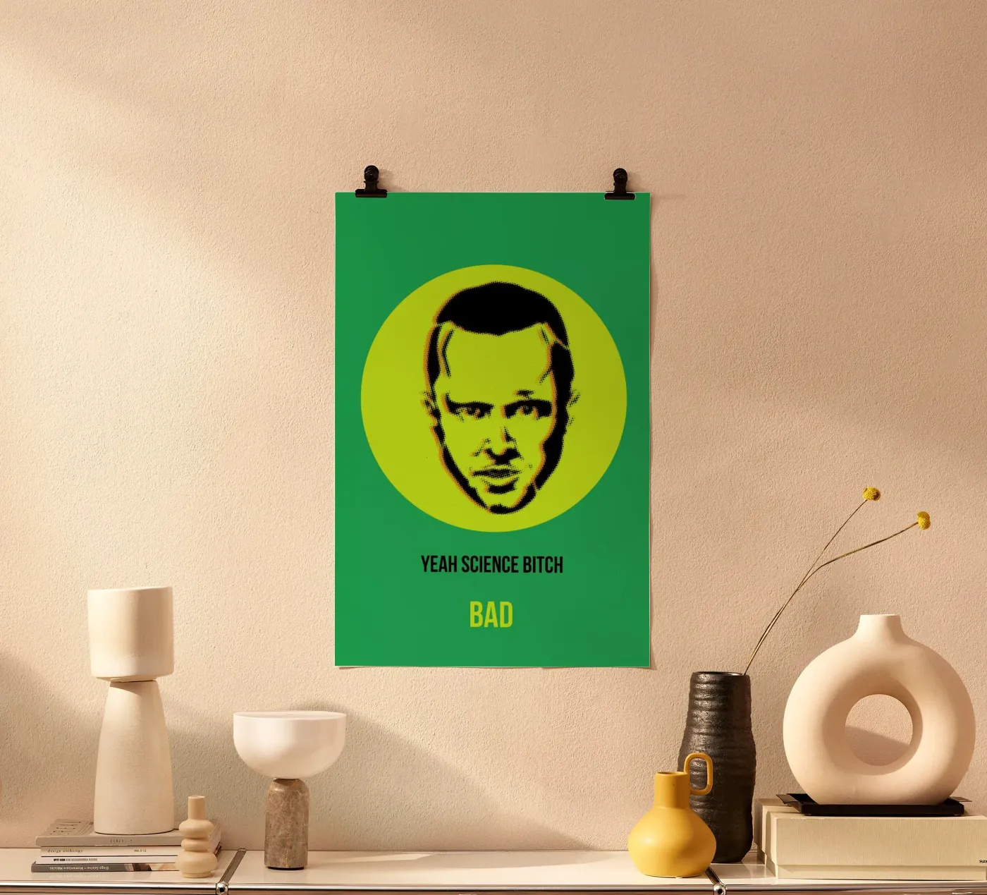 Yeah Science Poster 2 poster van Naxart