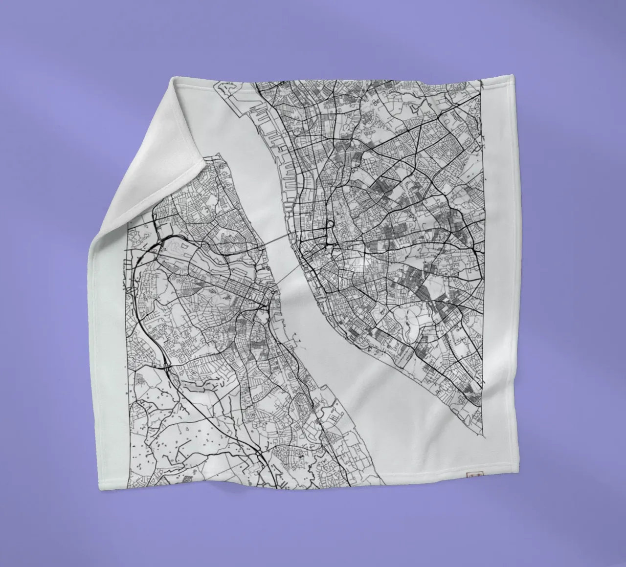 Liverpool Minimal coperta in pile da Hubert Roguski