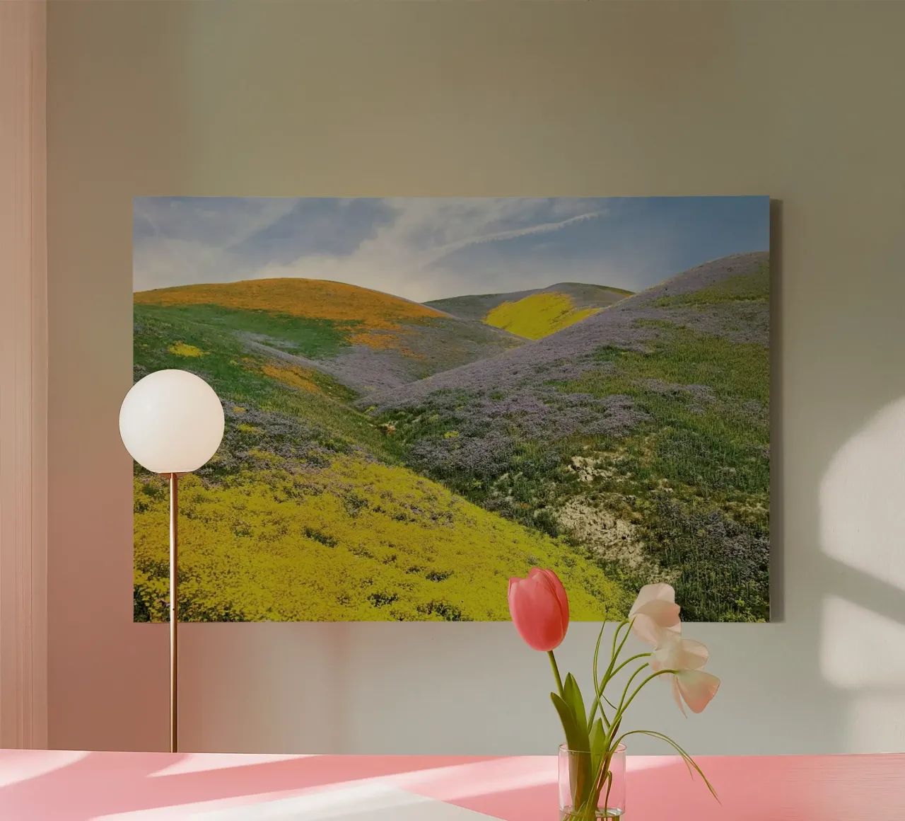 California in Bloom tela con Cornice a cassetta da Kevin Russ