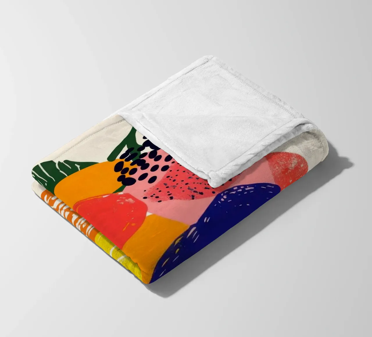 Esplosione tropicale coperta in pile da Pop and Fruits - Affiches & posters