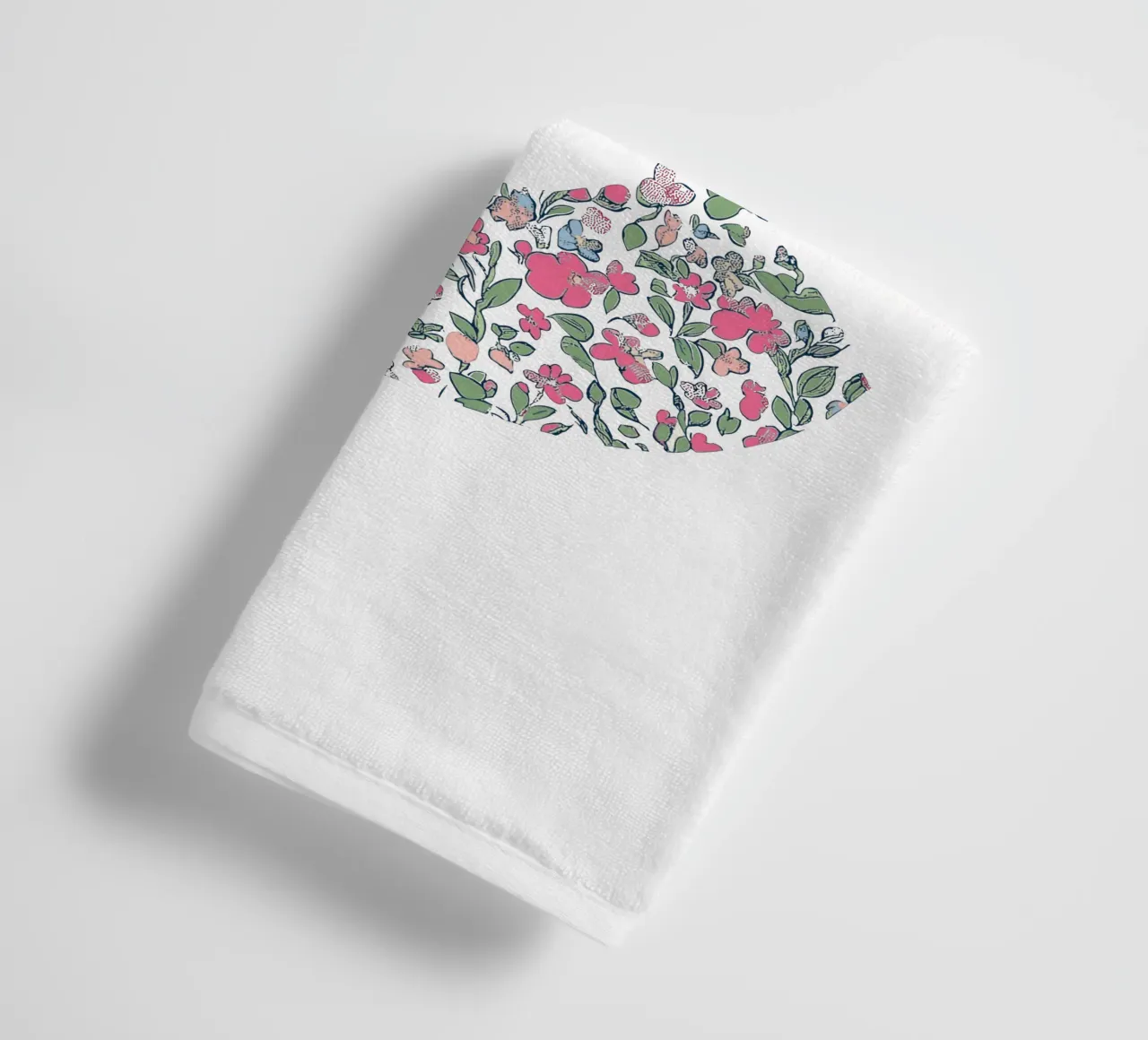 Floral C towel by KidzStudio