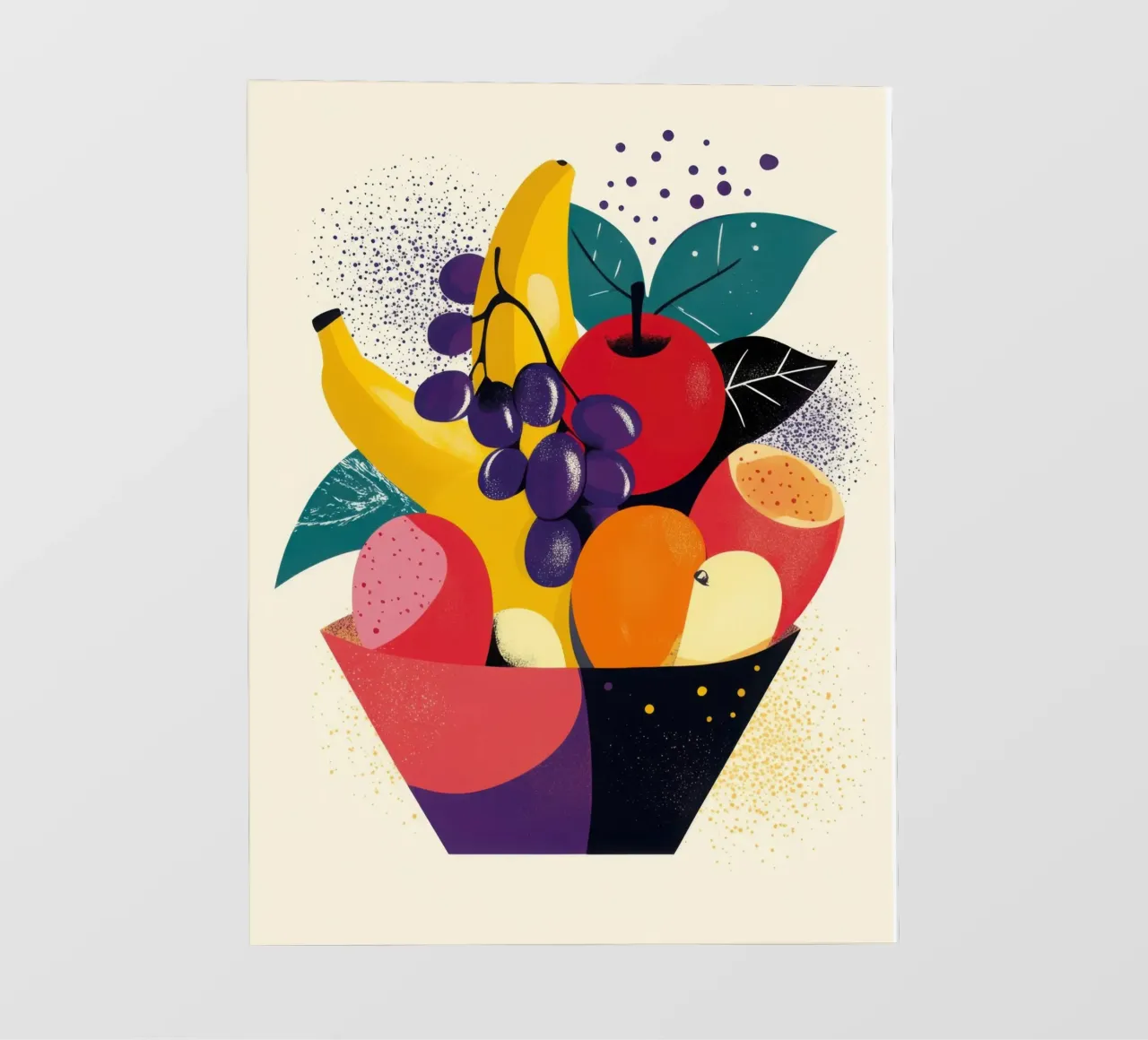 Explosion Fruitière - Una festa di colori telo in pvc da Pop and Fruits - Affiches & posters