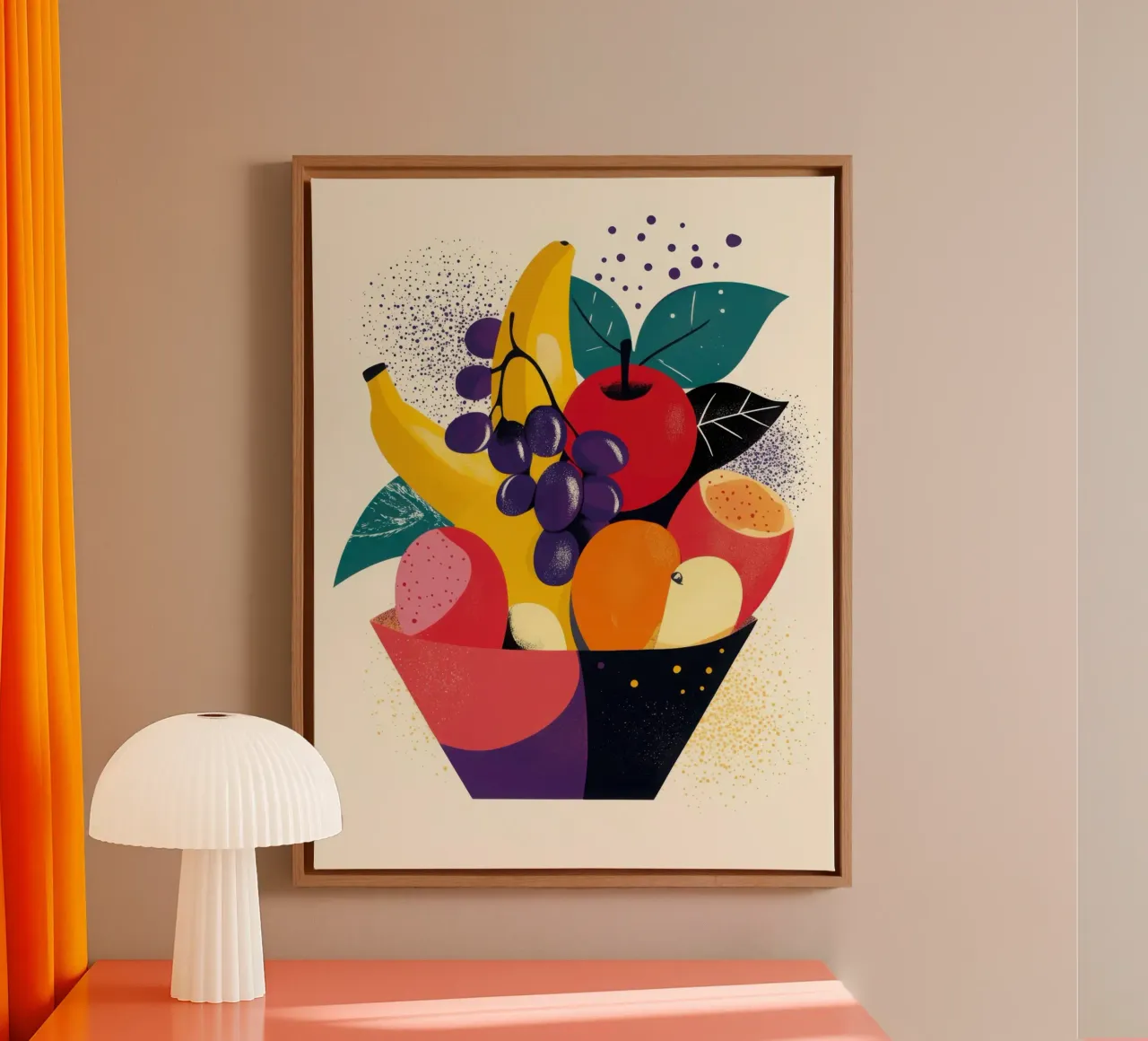 Explosion Fruitière - A Feast of Colours canvas by Pop and Fruits - Affiches & posters