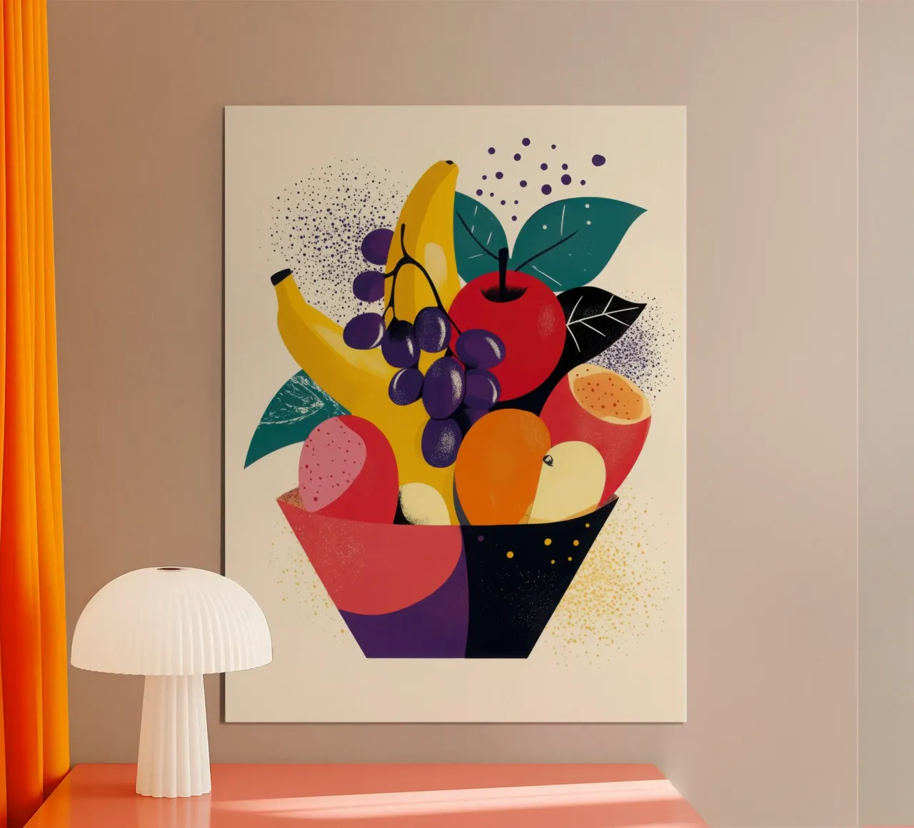 Explosion Fruitière - A Feast of Colours poster by Pop and Fruits - Affiches & posters