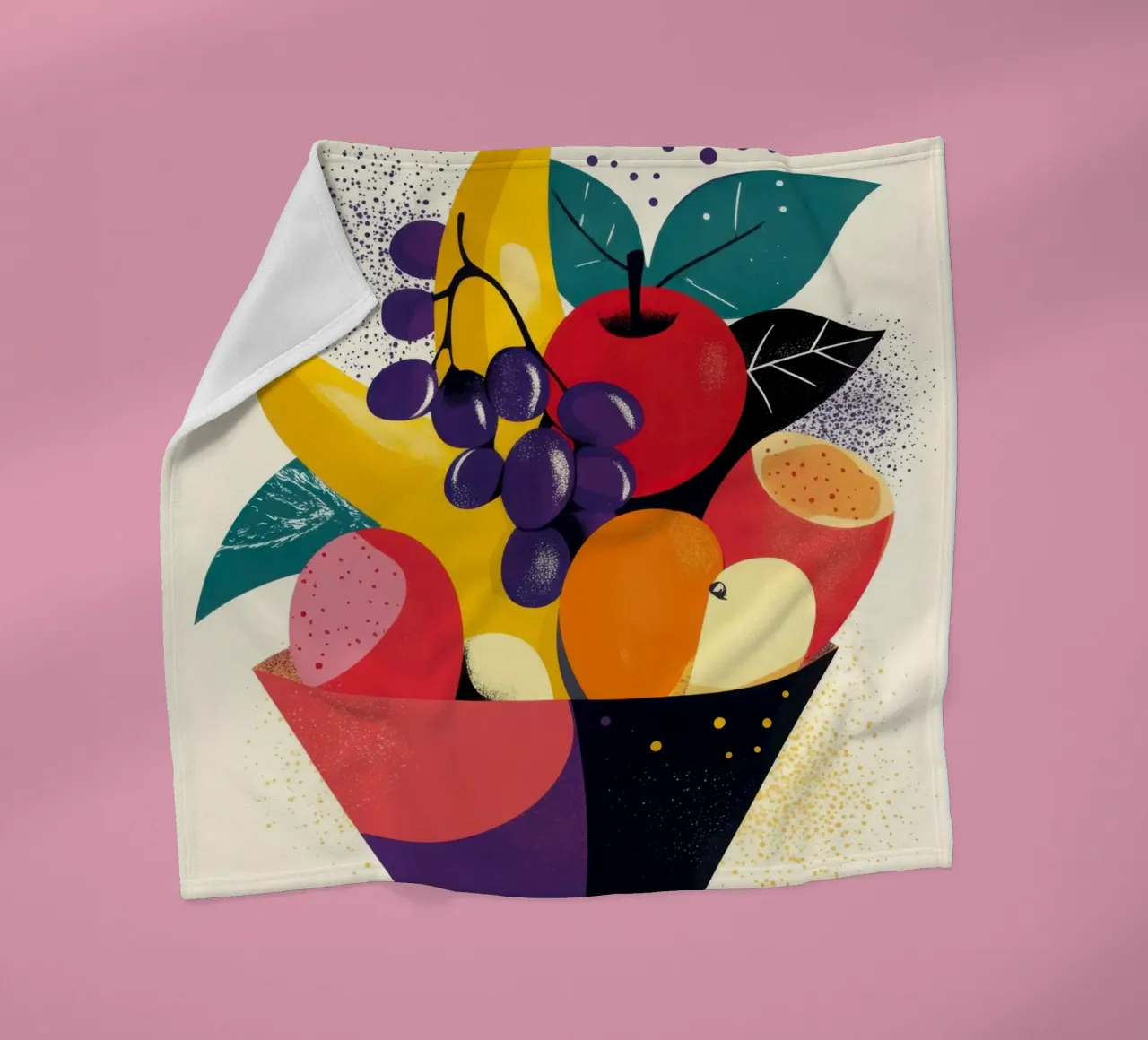 Explosion Fruitière - Una festa di colori coperta in pile da Pop and Fruits - Affiches & posters