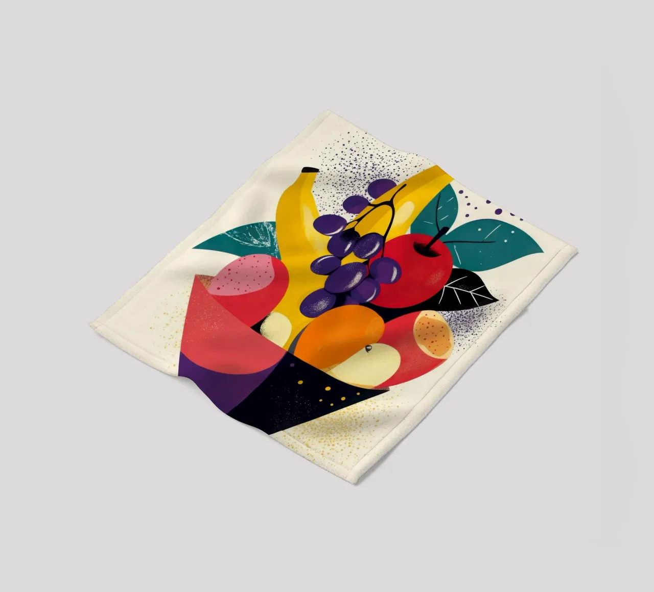 Explosion Fruitière - Una festa di colori coperta in pile da Pop and Fruits - Affiches & posters