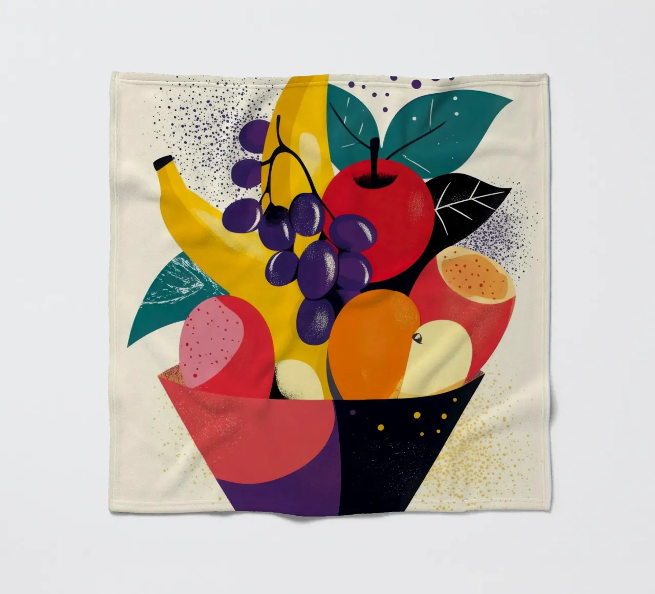 Explosion Fruitière - Una festa di colori coperta in pile da Pop and Fruits - Affiches & posters