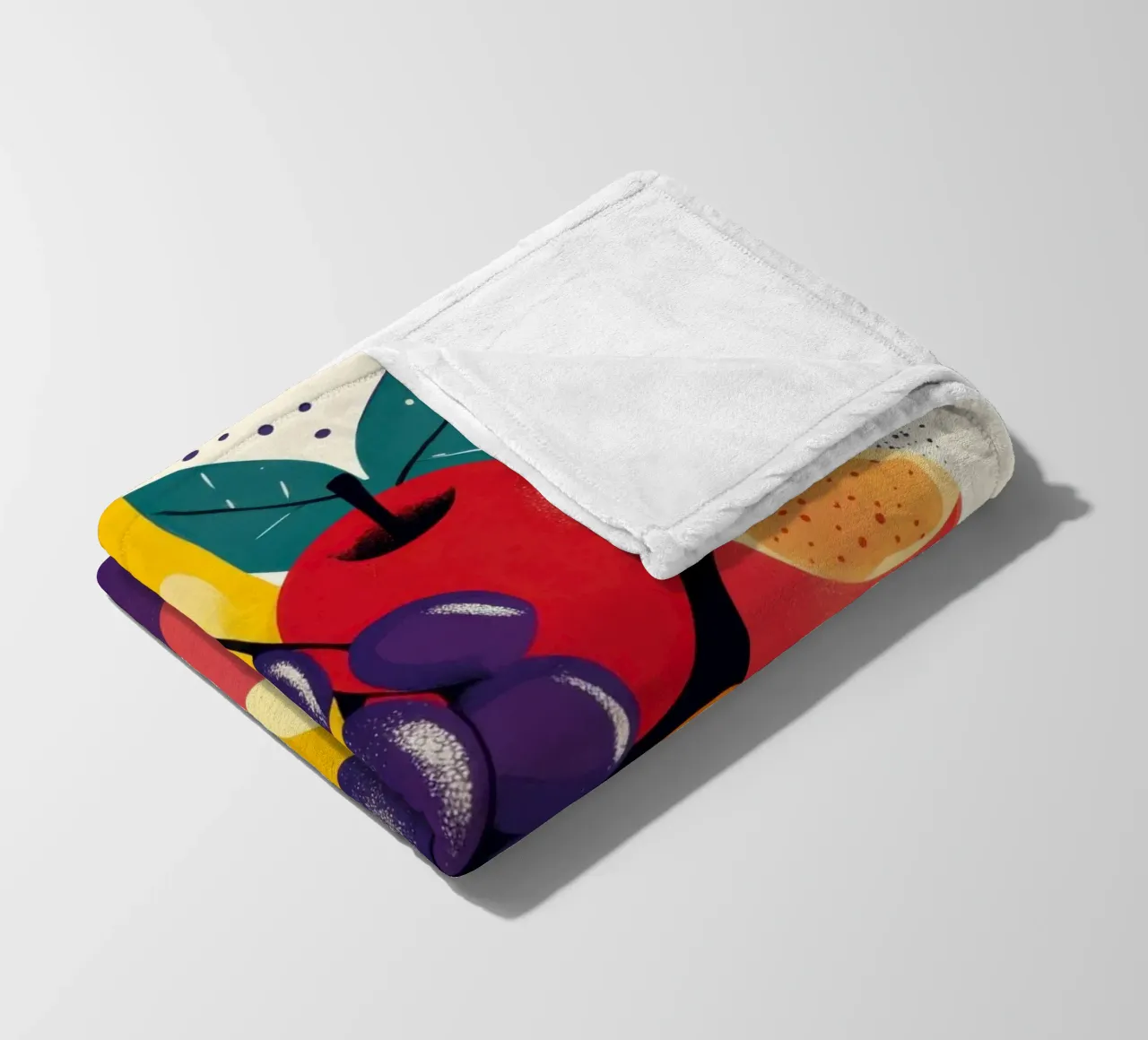 Explosion Fruitière - Una festa di colori coperta in pile da Pop and Fruits - Affiches & posters