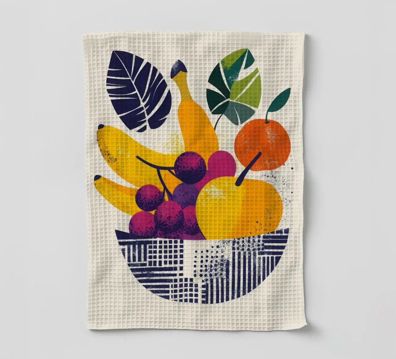 Natura geometrica - esplosioni di gusto canovaccio da cucina da Pop and Fruits - Affiches & posters