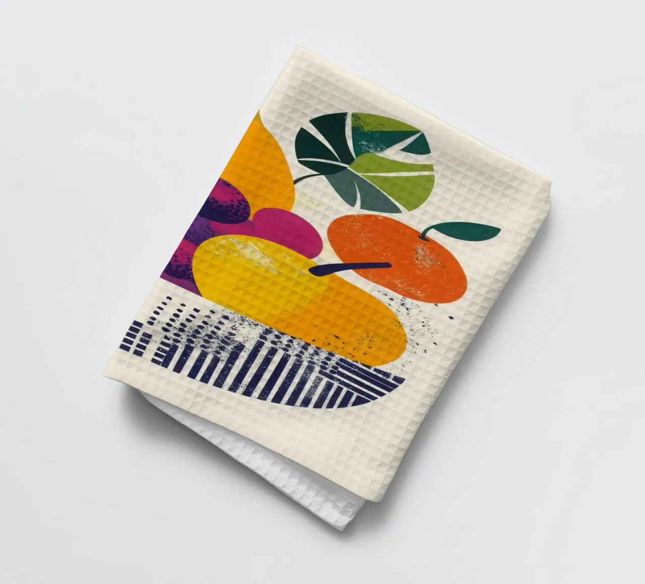 Natura geometrica - esplosioni di gusto canovaccio da cucina da Pop and Fruits - Affiches & posters