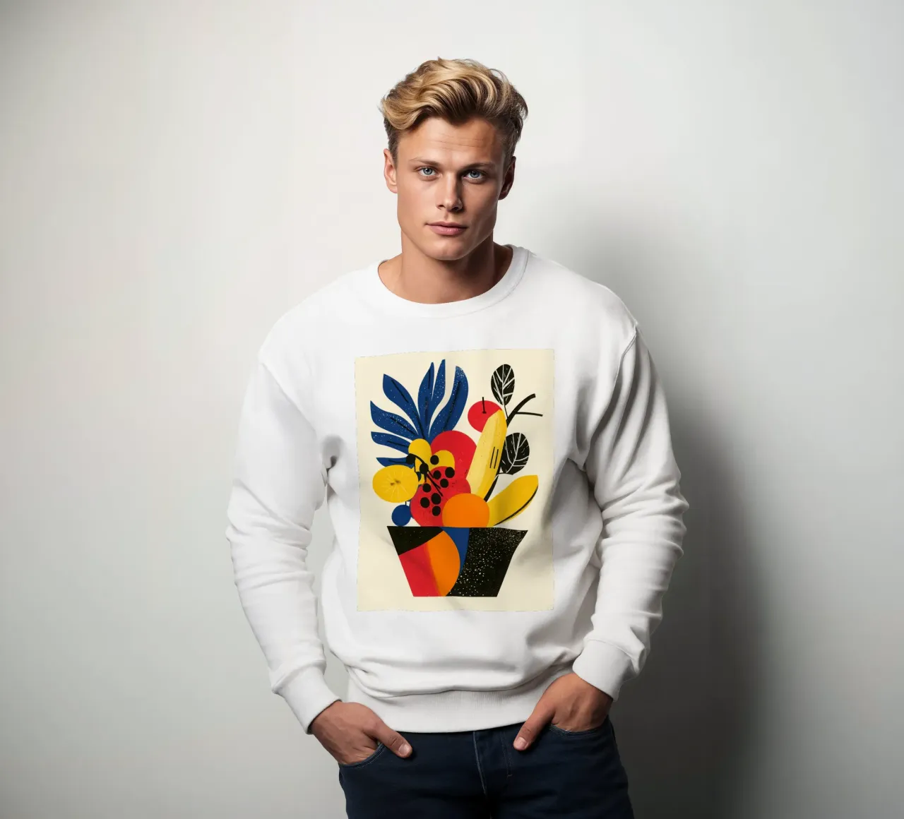 Corne d'Abondance Tropicale - Un vortice di sapori felpa da Pop and Fruits - Affiches & posters