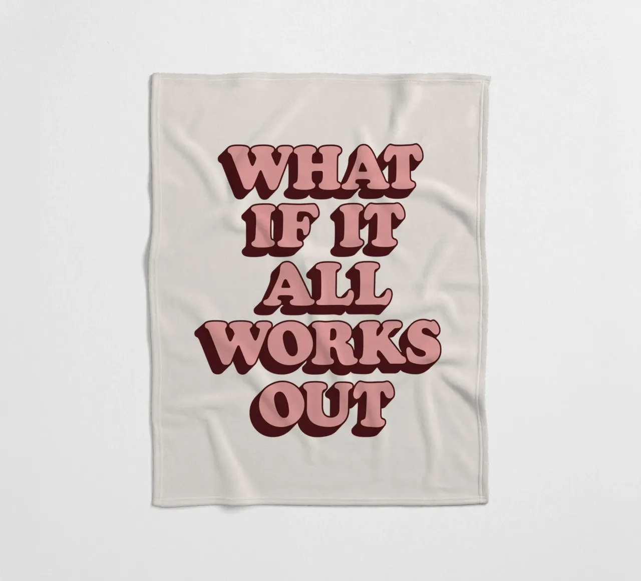 E se tutto si risolvesse in un tipo di ispirazione ottimista e retrò coperta in pile da THE MOTIVATED TYPE