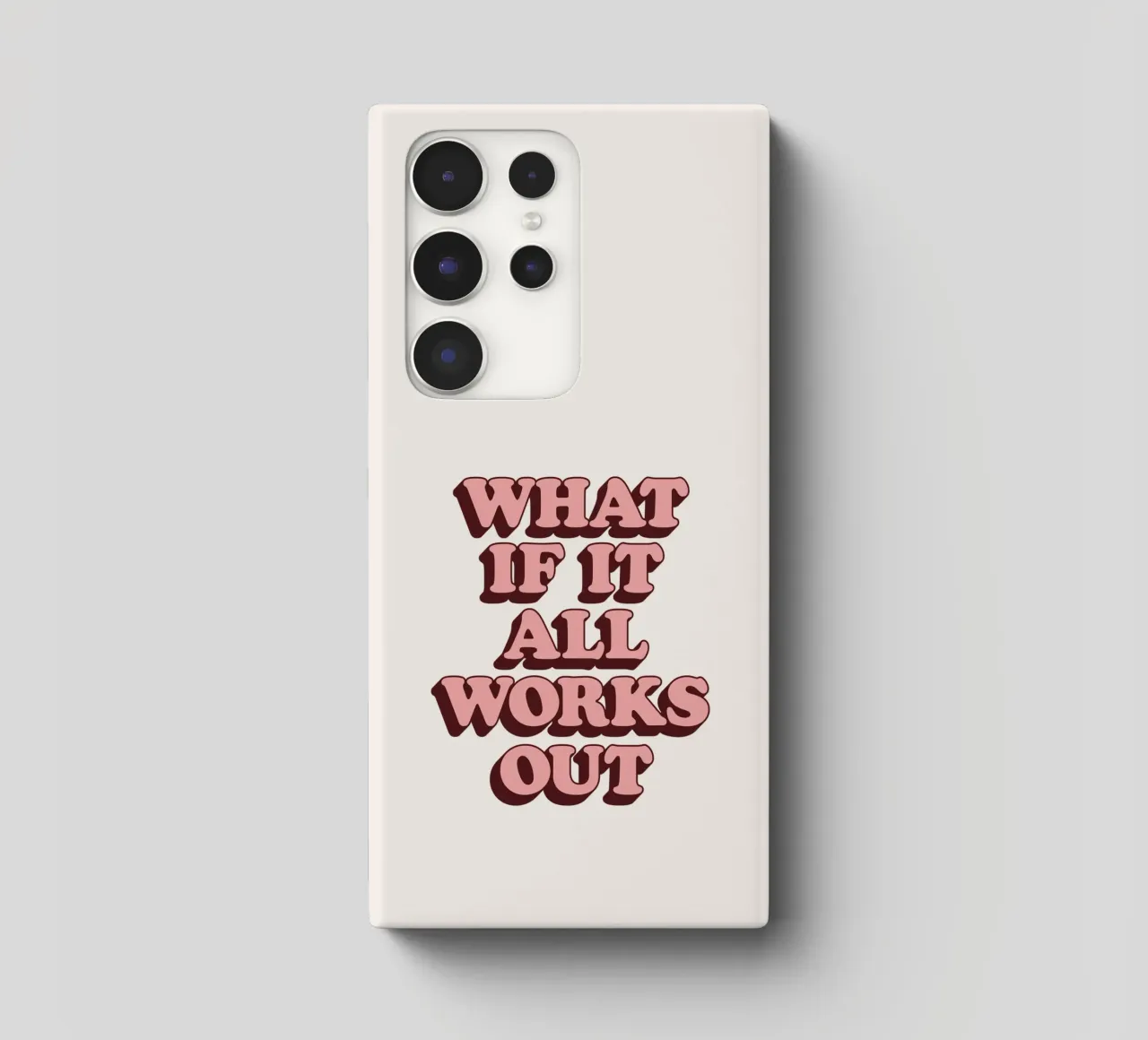 E se tutto si risolvesse in un tipo di ispirazione ottimista e retrò cover samsung da THE MOTIVATED TYPE