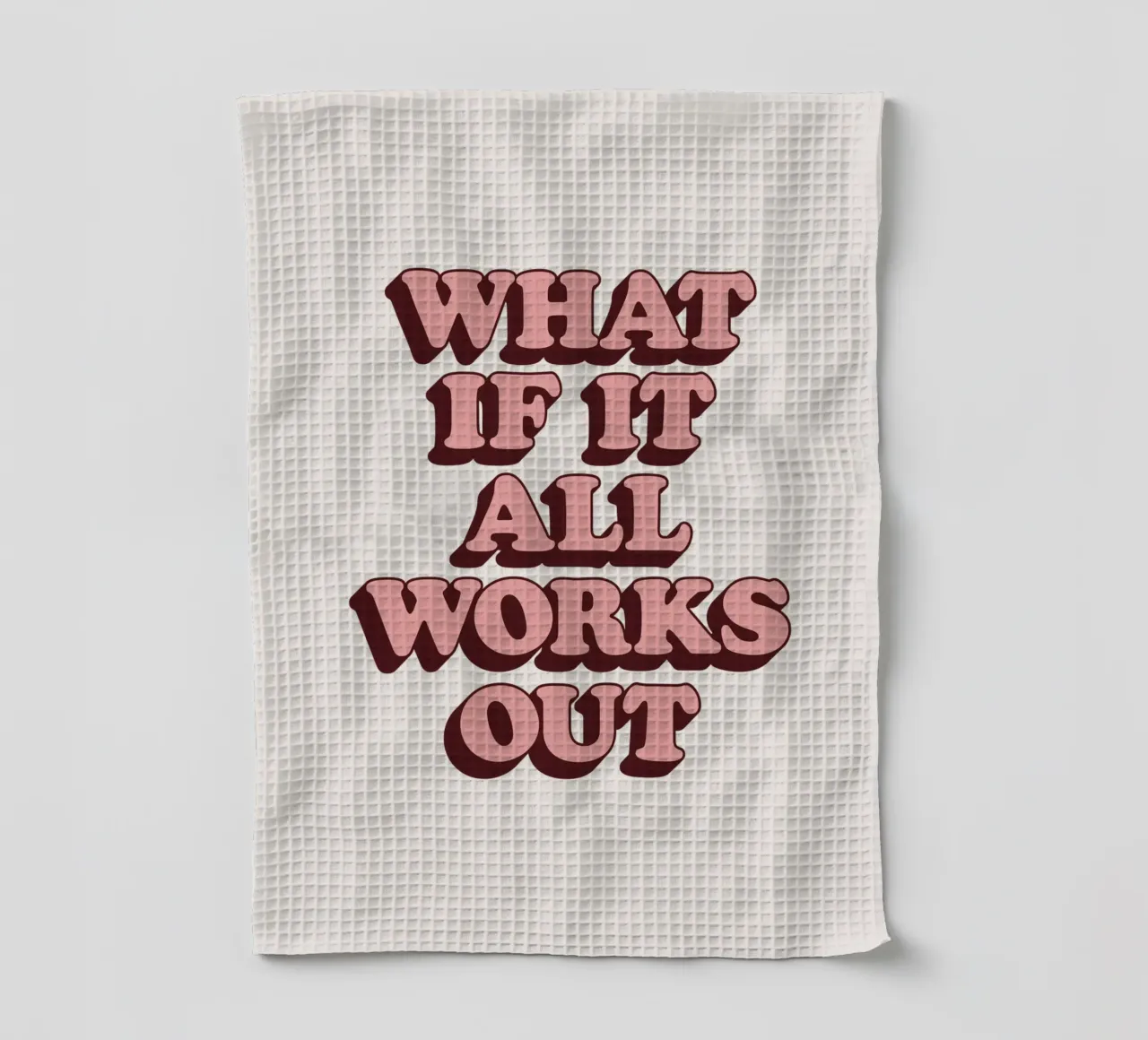 E se tutto si risolvesse in un tipo di ispirazione ottimista e retrò canovaccio da cucina da THE MOTIVATED TYPE