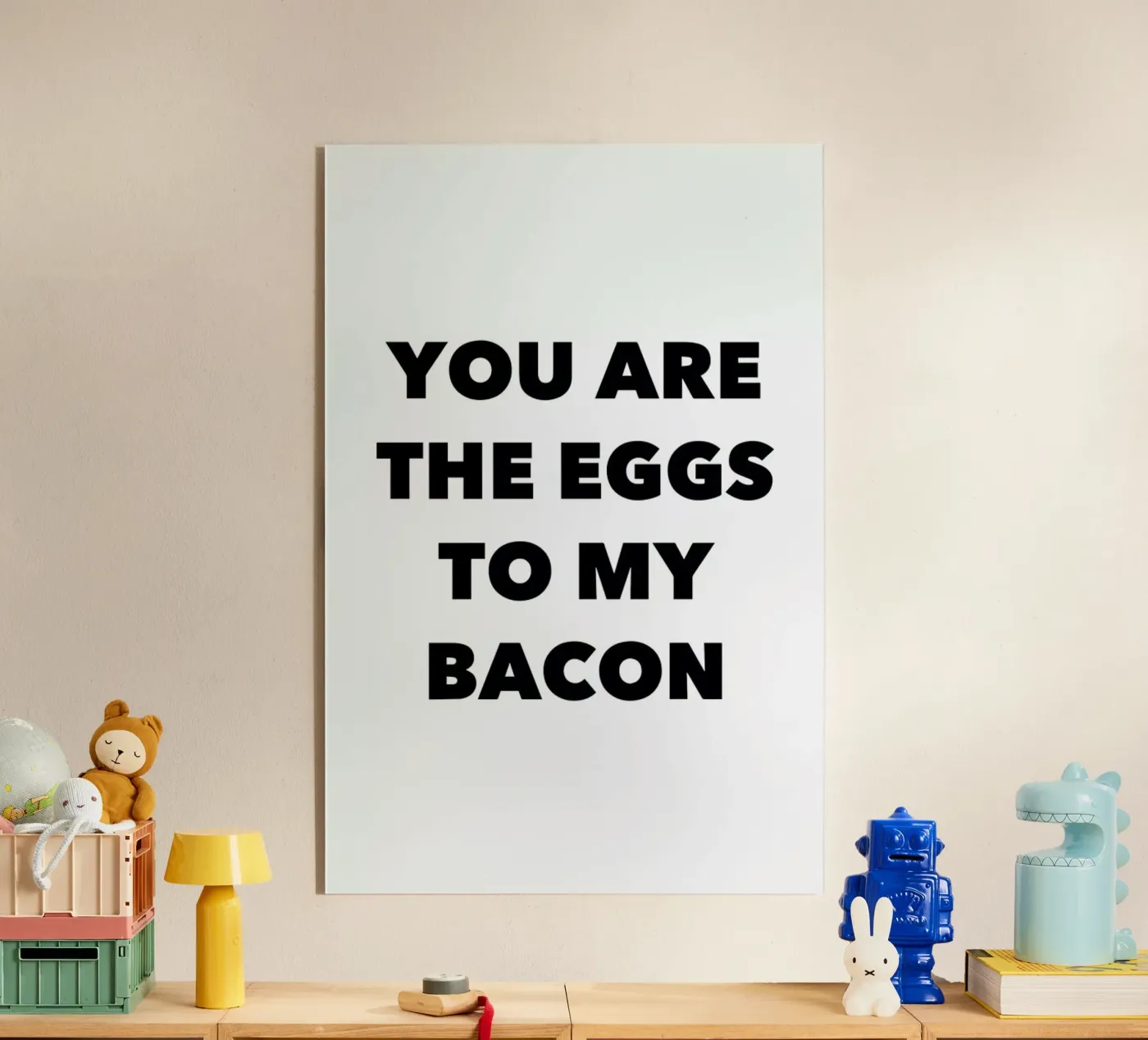 Bacon plexiglas de Mottos by Sinan Saydik