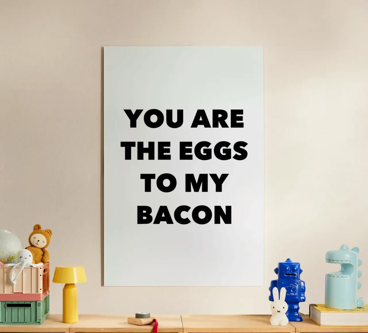 Bacon acrylic glass by Mottos by Sinan Saydik