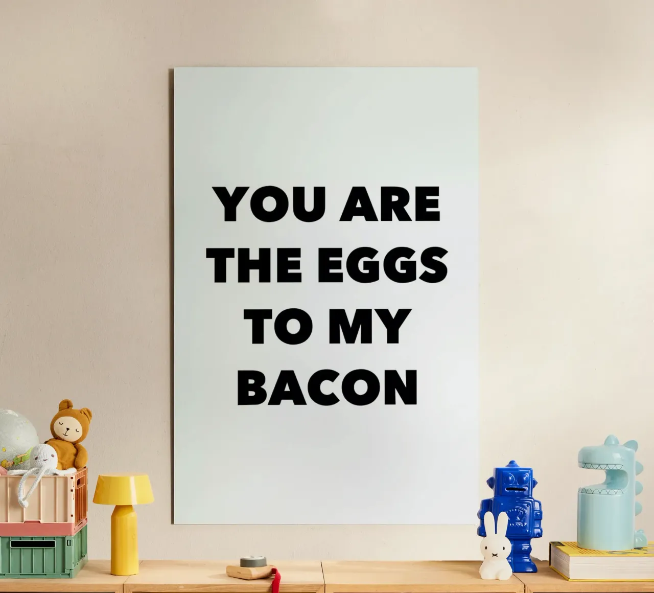 Bacon alluminio dibond da Mottos by Sinan Saydik